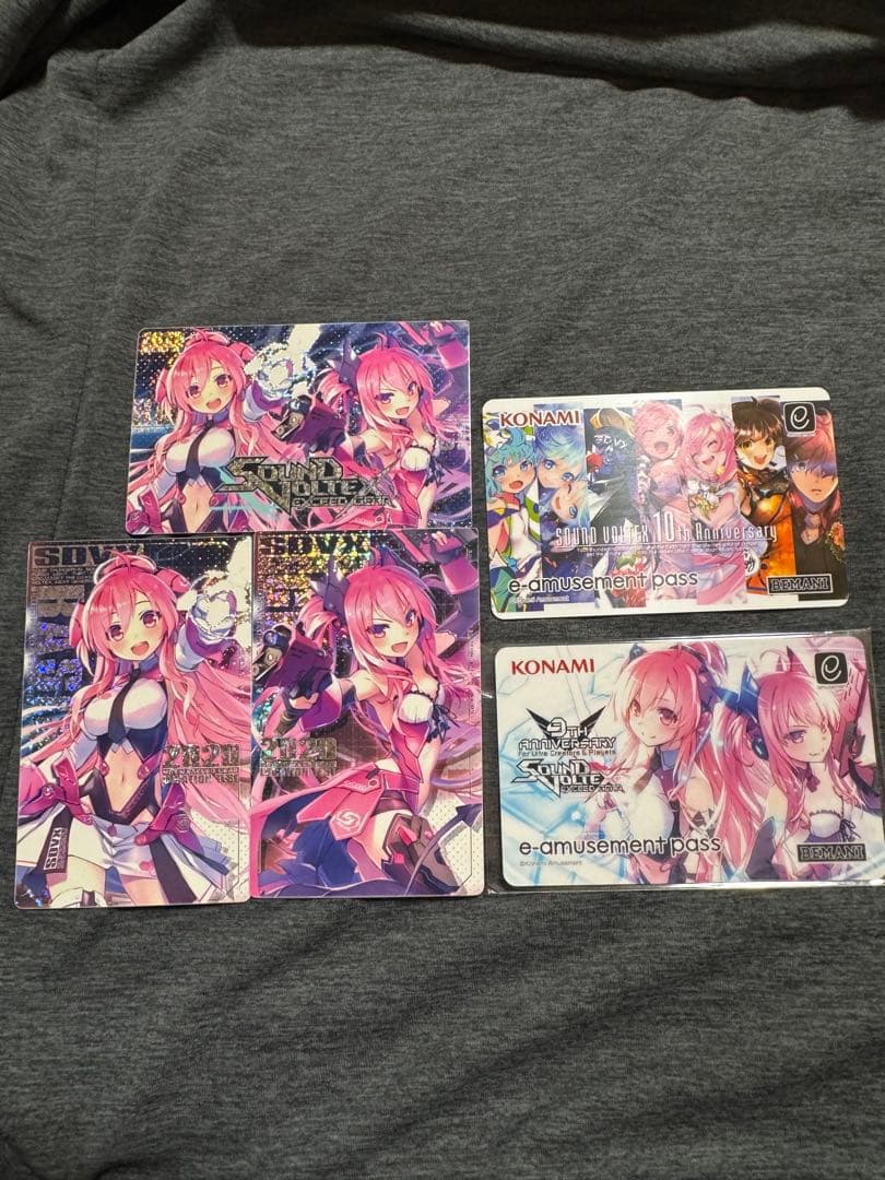 カード・フォト・ブロマイド KONAMI e-amusement pass SDVX 9th 10th