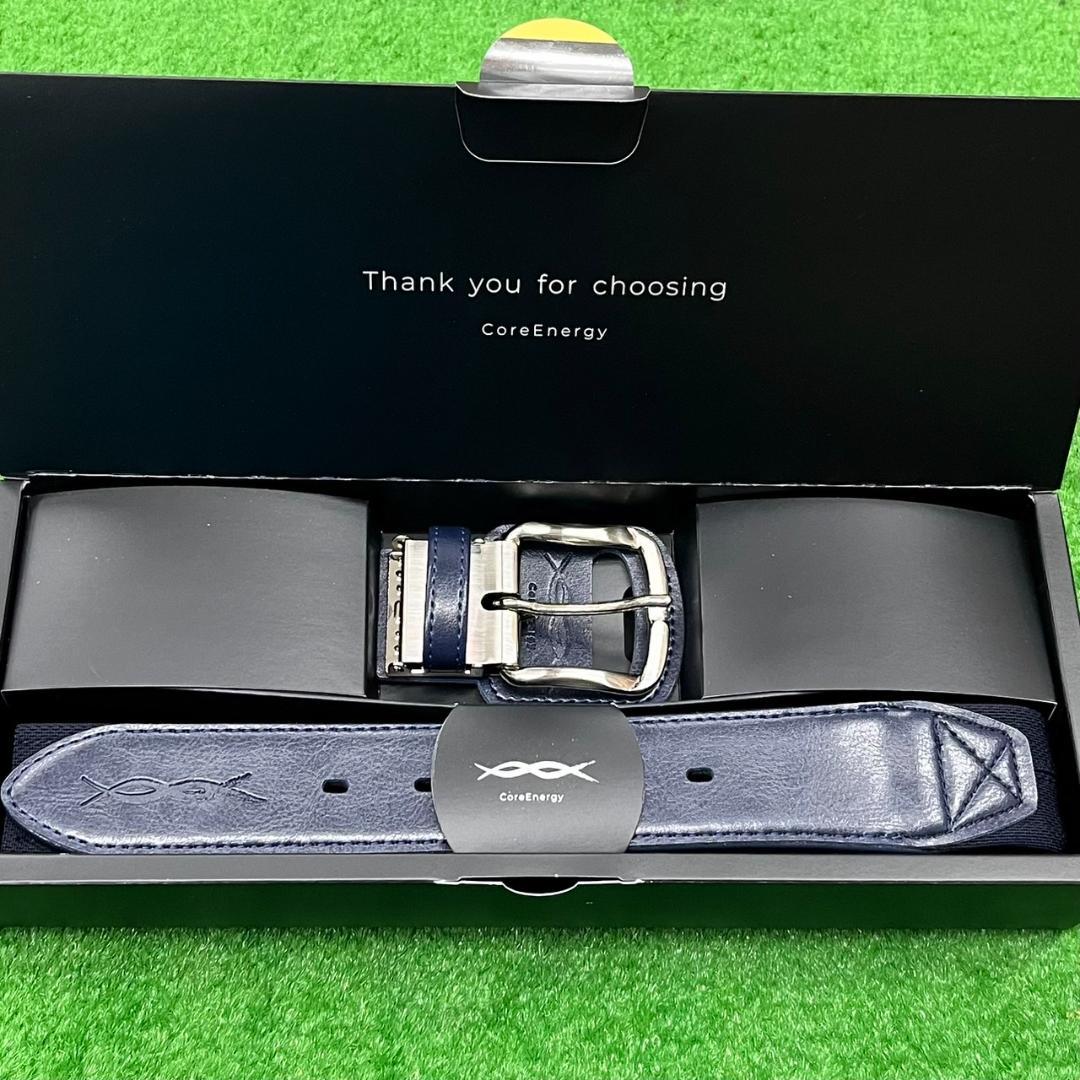 特別価格　箱なし　野球専用ベルト　コアエナジー 3　ネイビー /シルバー　ベルト