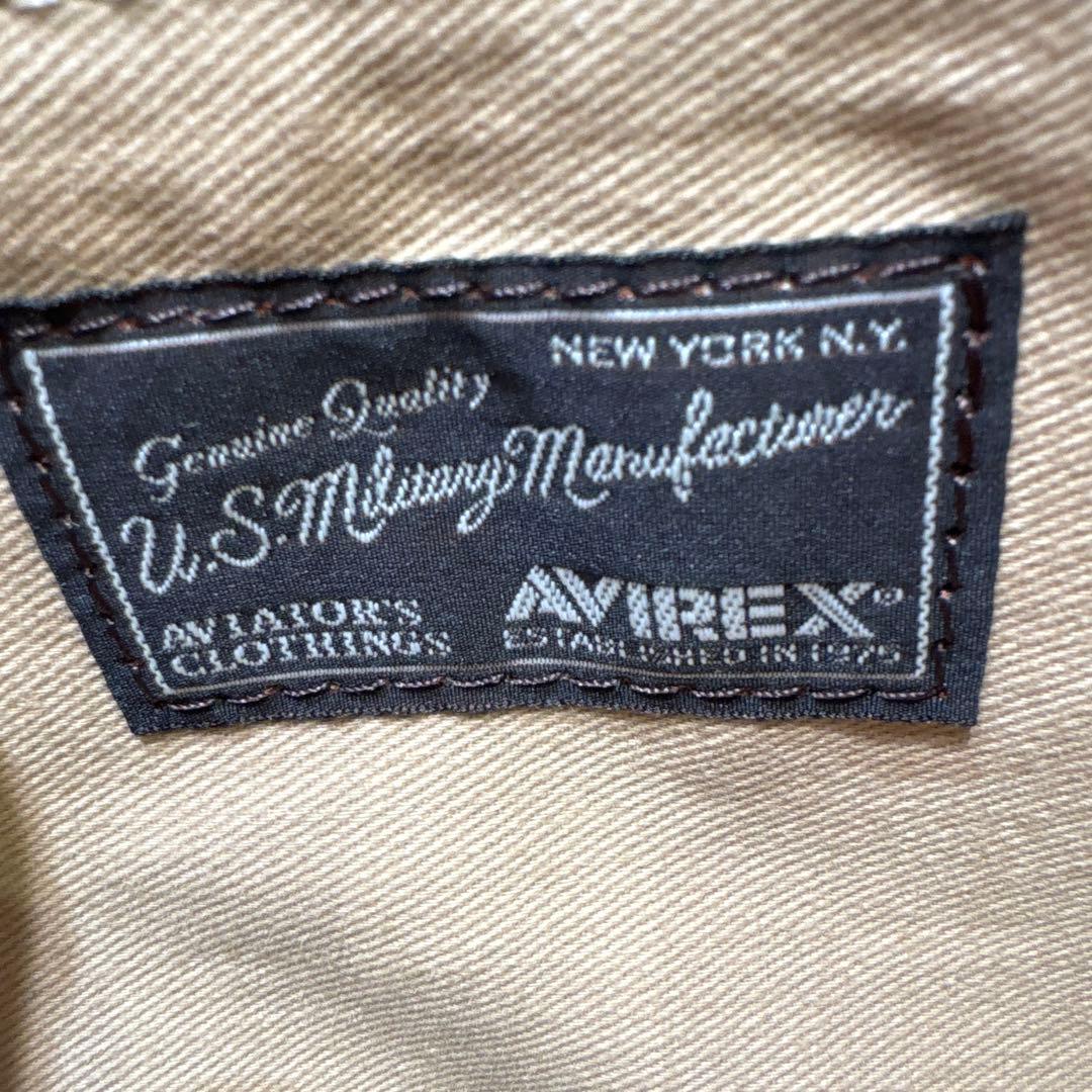 AVIREX 牛革レザートートバッグ 黒 BULTO ブルト