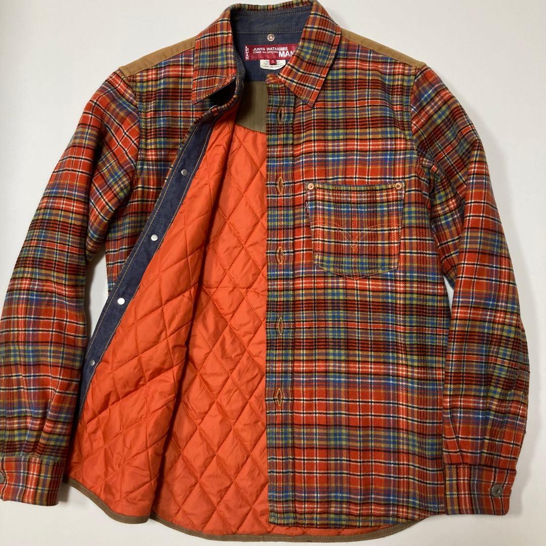 Levi's × JUNYA WATANABE コムデギャルソン 中綿入りシャツ