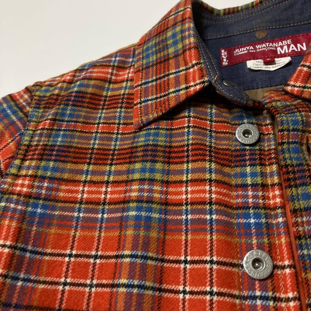 Levi's × JUNYA WATANABE コムデギャルソン 中綿入りシャツ