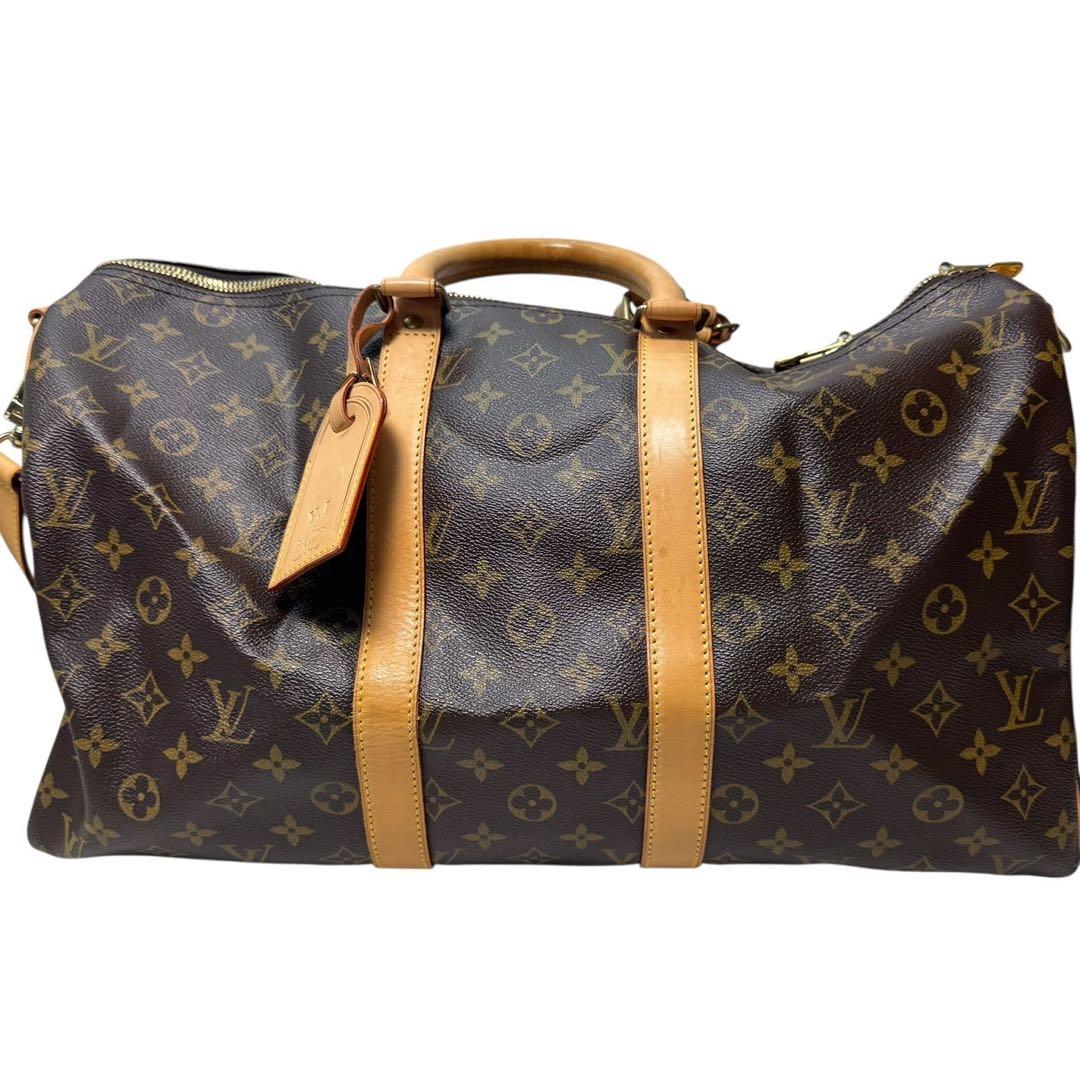 ルイヴィトン　ボストンバッグ　 モノグラム キーポル バンドリエール45