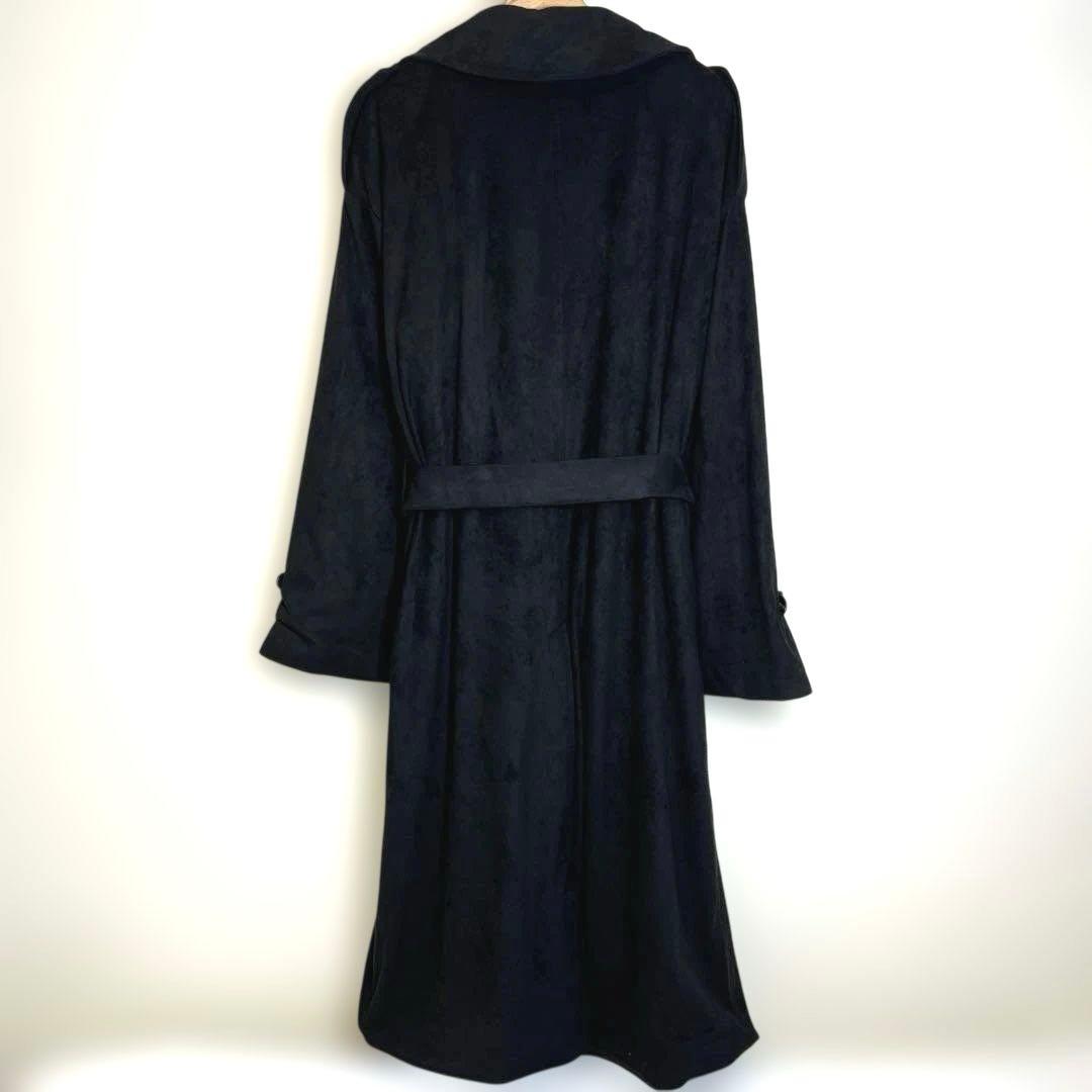 タグ付 CLEL ダブルテックフェード トレンチコート M ブラック 黒