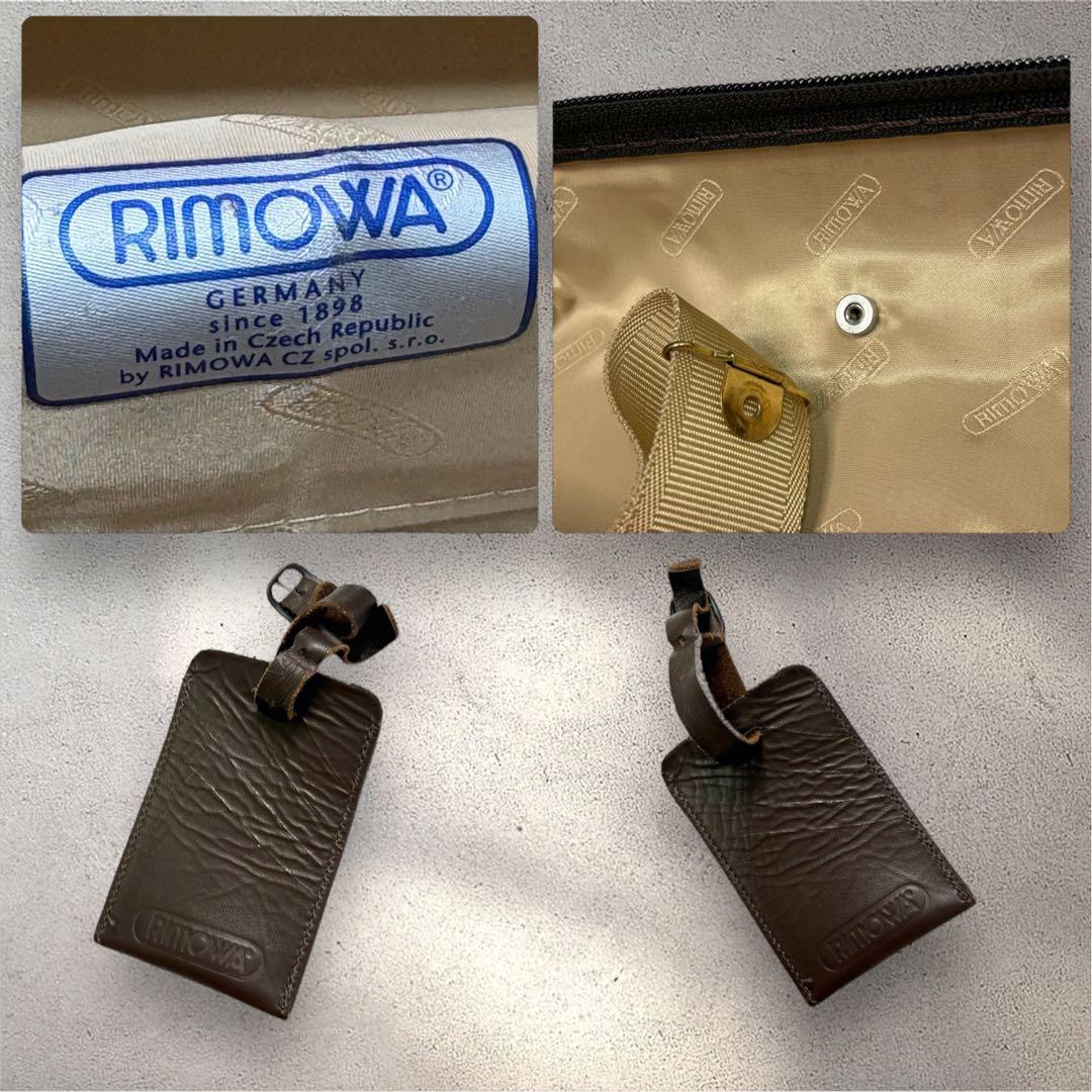 リモワ サルサデラックス キャリーケース 2輪 ブラウン 約35L スーツケース