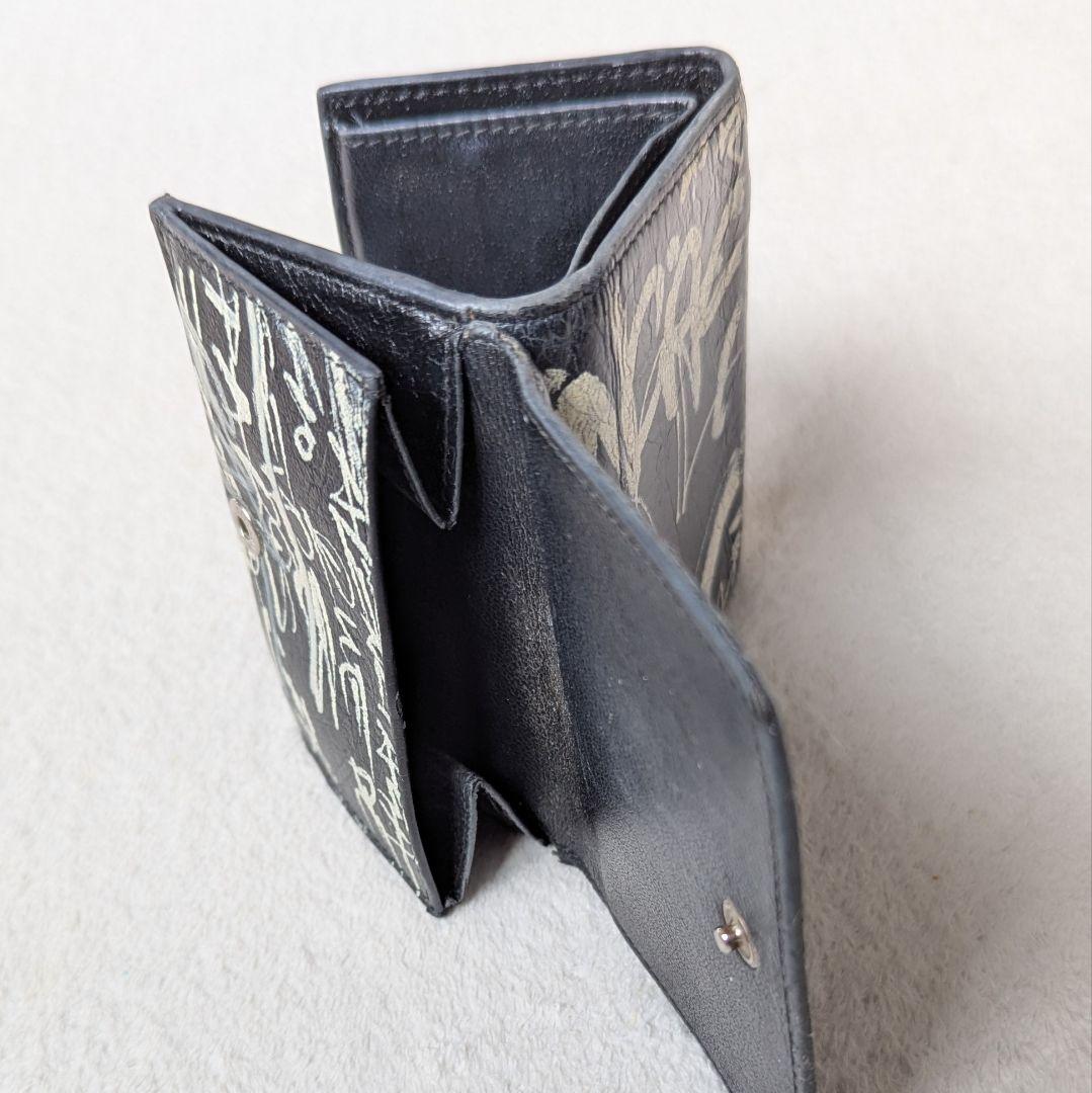 バレンシアガ グラフィティ ミニウォレット 三つ折り財布　　　　　♦マンさん様♦