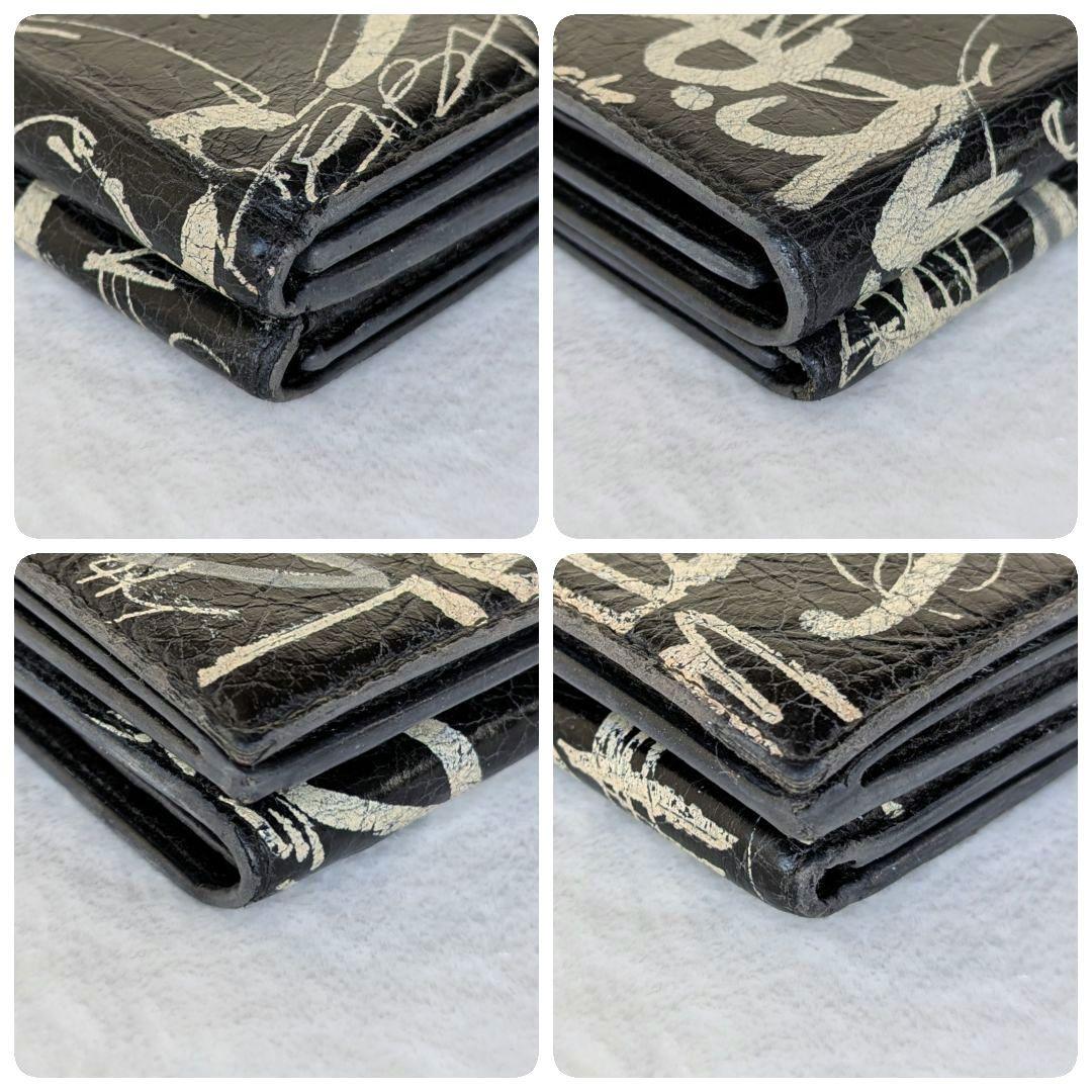 バレンシアガ グラフィティ ミニウォレット 三つ折り財布　　　　　♦マンさん様♦