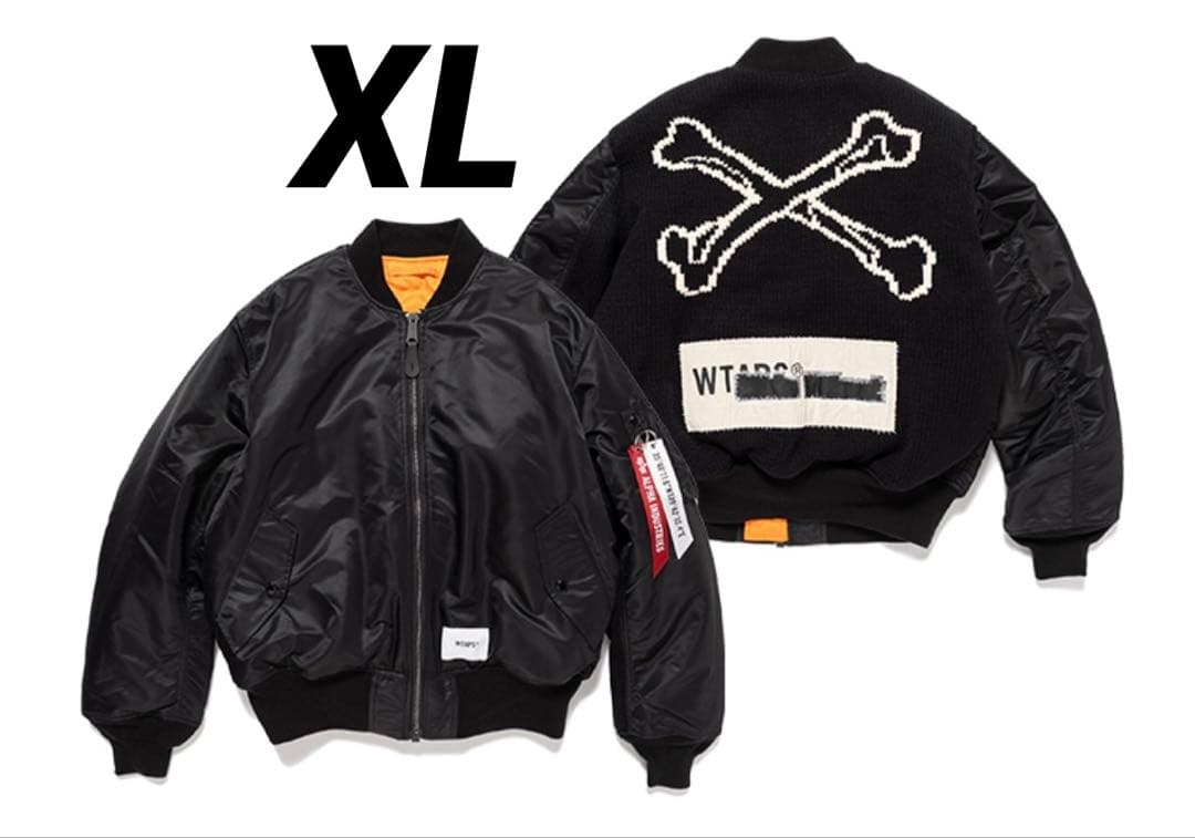 WTAPS x Alpha MA-1 Core SPEC 黒 XL