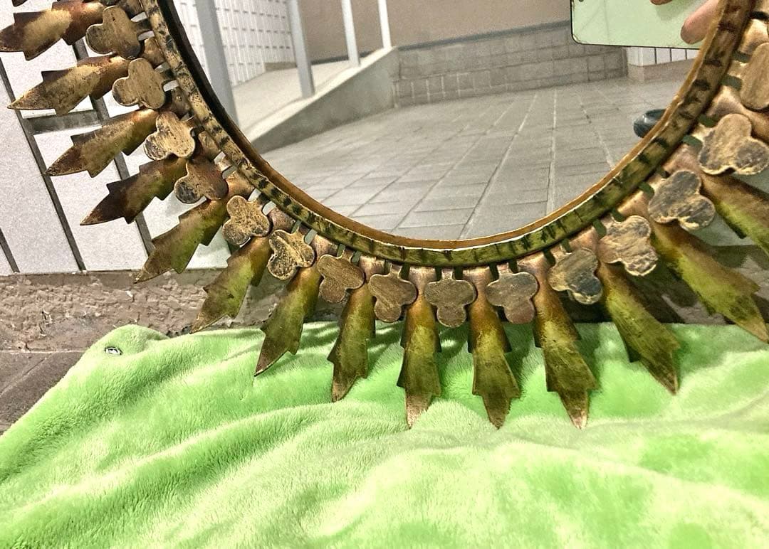 フランス製 サンバースト ミラー アンティーク sunburst mirror