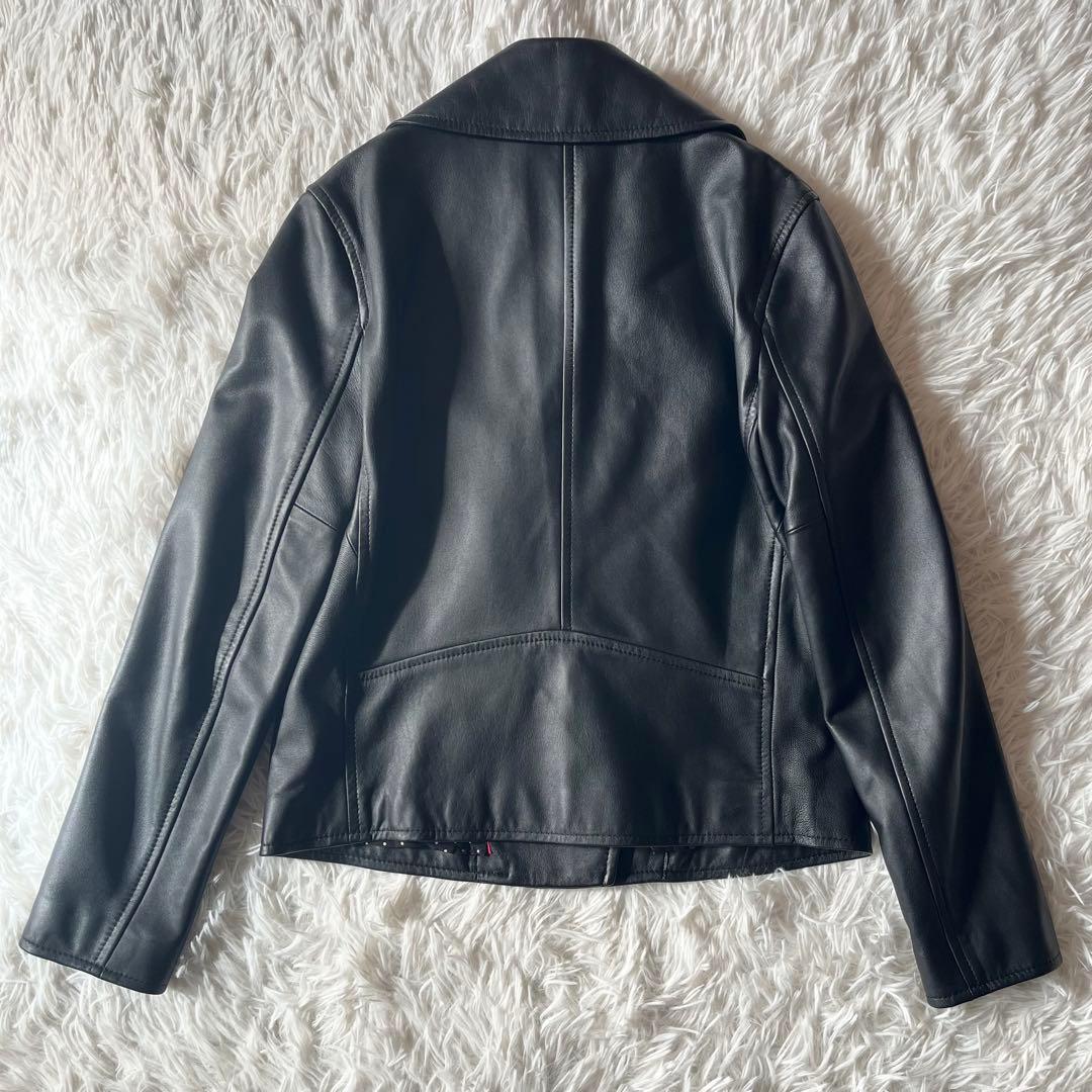 極美品✨ PS Paul Smith レザージャケット ラムレザー ダブル 38