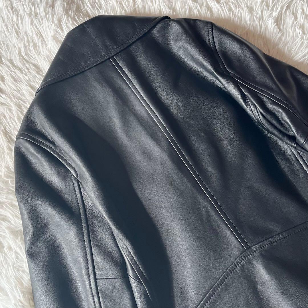 極美品✨ PS Paul Smith レザージャケット ラムレザー ダブル 38