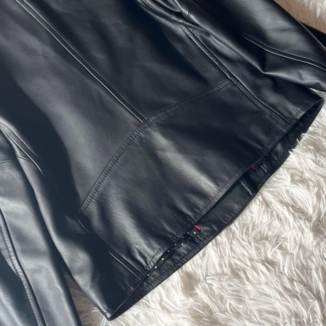 極美品✨ PS Paul Smith レザージャケット ラムレザー ダブル 38