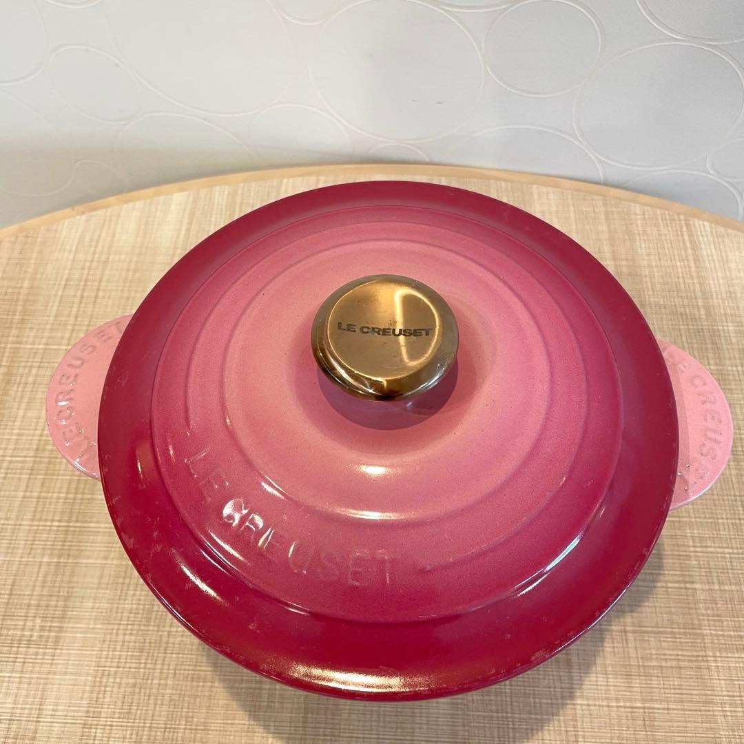 【限定カラー・美品】ル・クルーゼ　ココットエブリィ20 ベリー　廃盤品