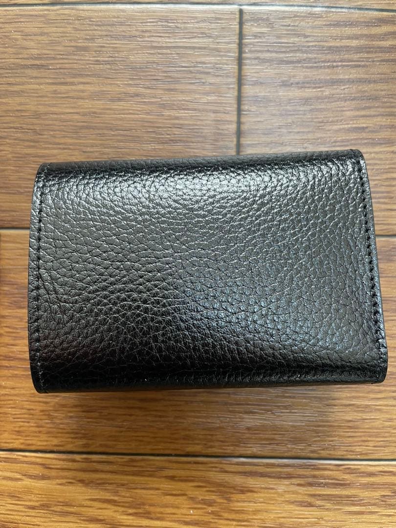 Maison Sbond 三つ折り財布 ブラック