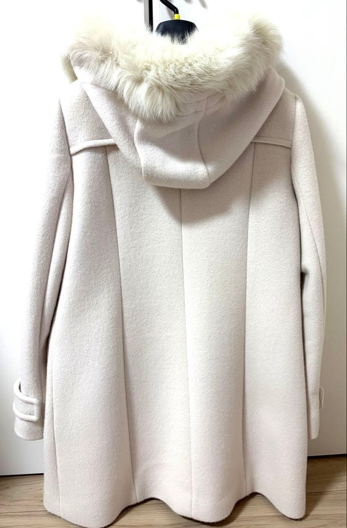 レッセパッセ LAISSE PASSE フード付きダッフルコート 36ミドル丈