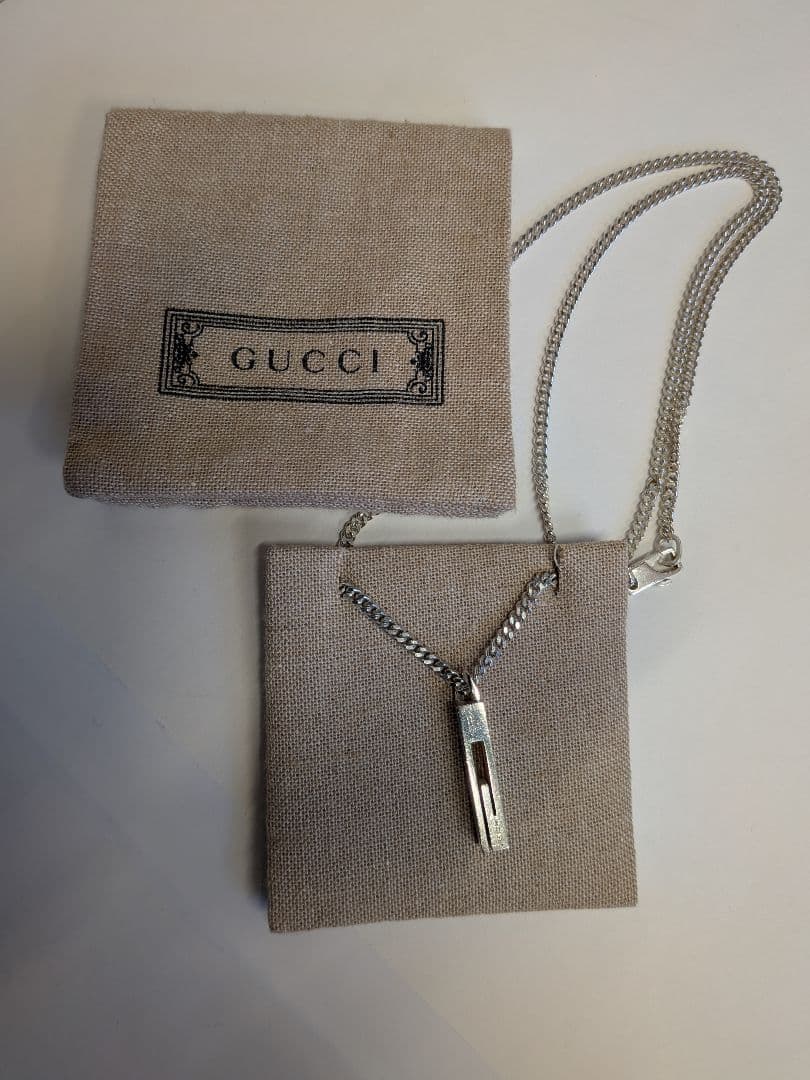GUCCI シルバー925 チェーンネックレス
