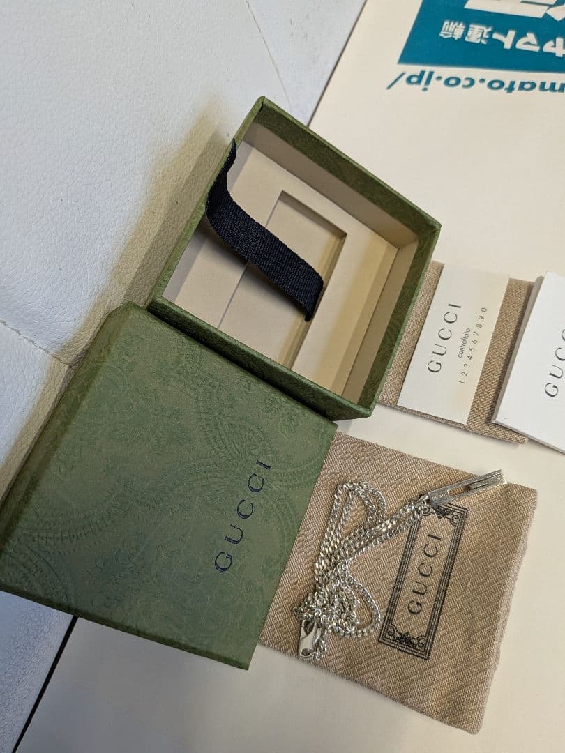 GUCCI シルバー925 チェーンネックレス