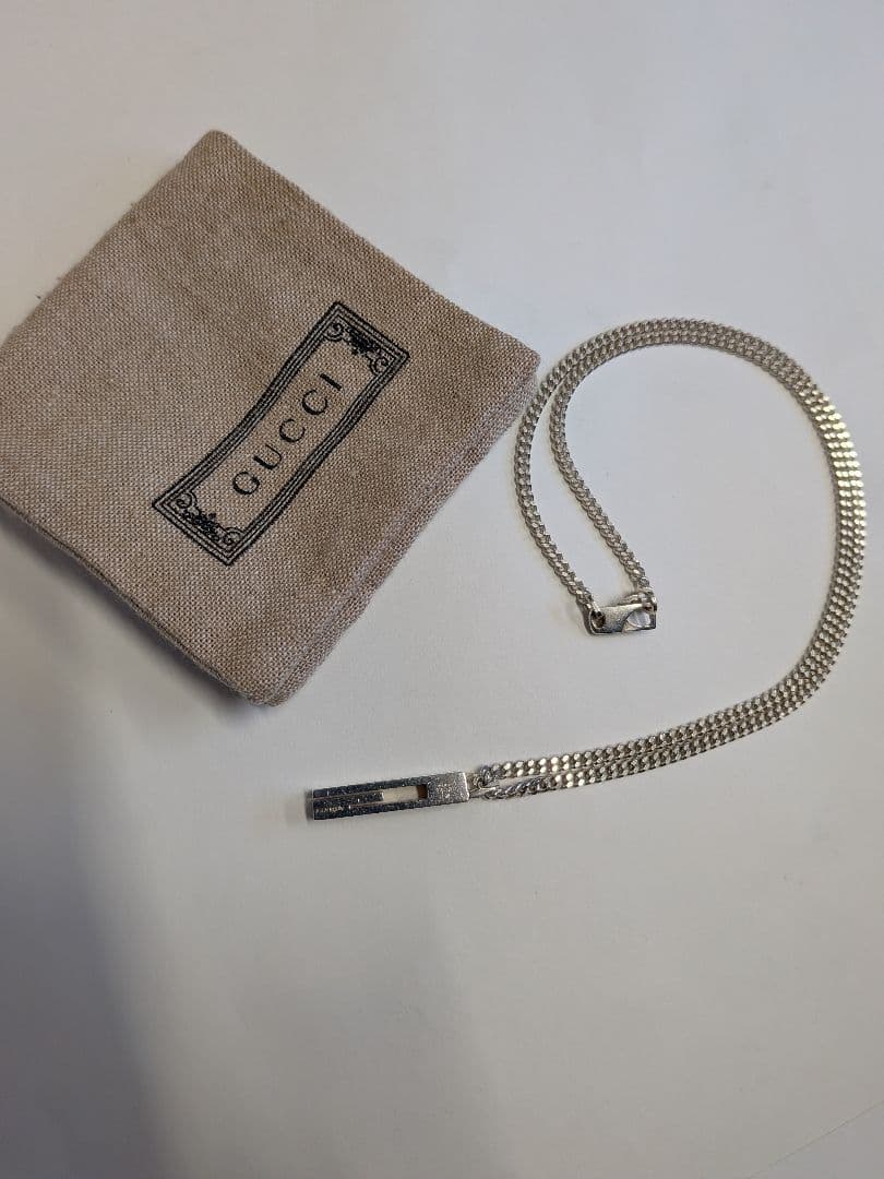 GUCCI シルバー925 チェーンネックレス