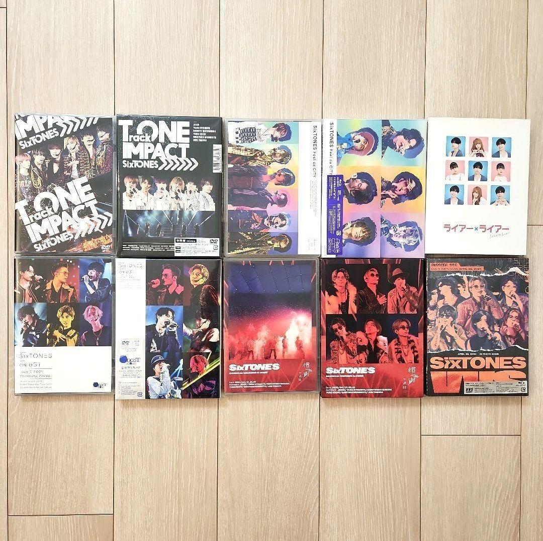 SixTONES LIVE DVD Blu-ray まとめ売り 10点