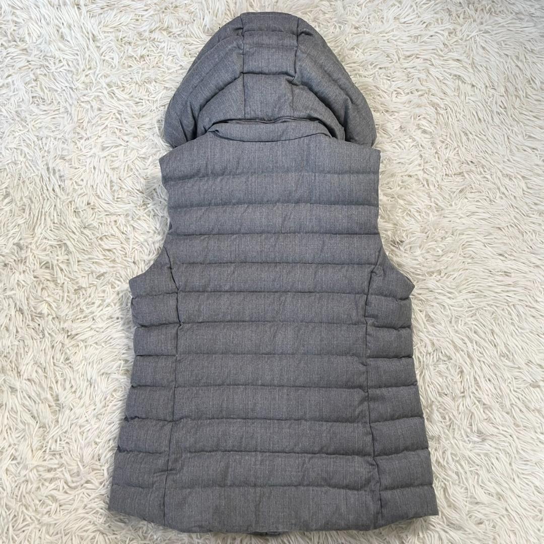 【美品】タトラス GIOCONDA ダウンベスト 2way ウール グレー 03