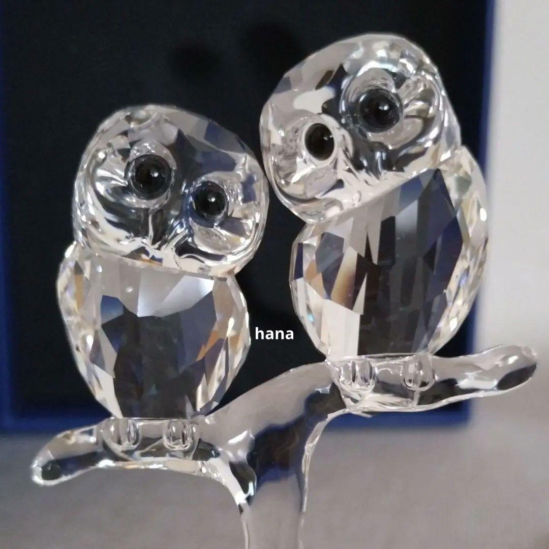 スワロフスキーSWAROVSKIフクロウの赤ちゃん【廃番品】