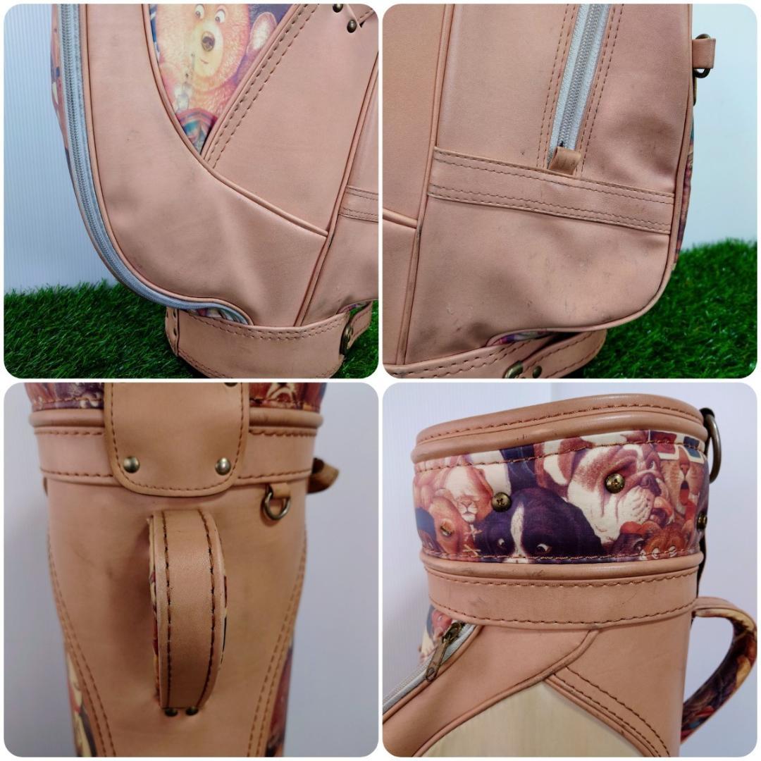 KUNIO COLLECTION☆キャディバッグ☆ゴルフバッグ☆アニマル柄