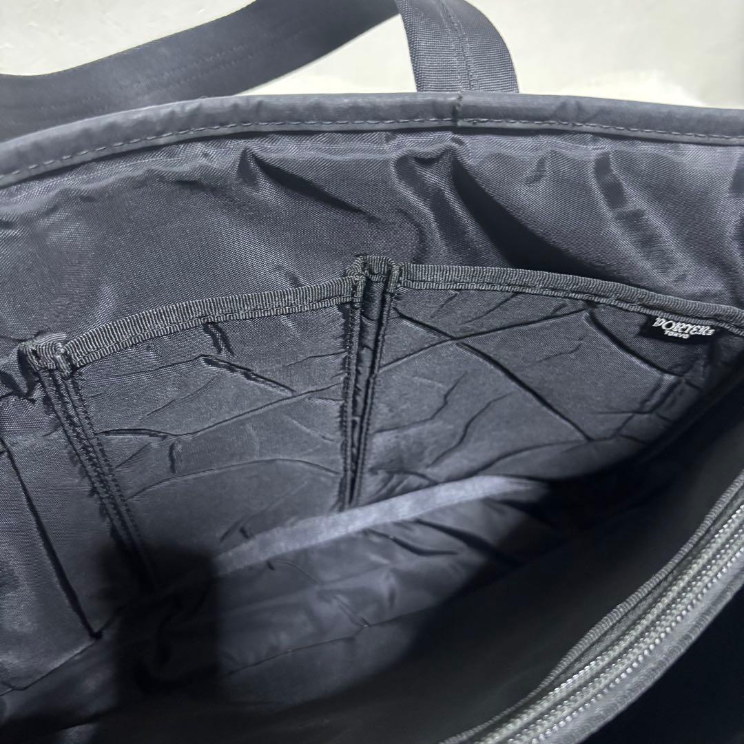 PORTER ポーター☆ドライブ トートバッグ ナイロン PC収納可能 ブラック