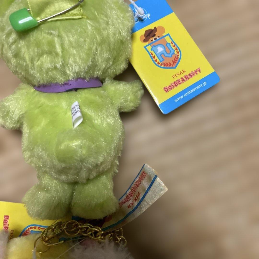 ディズニー　ユニベアシティ　ぬいぐるみ　キーホルダー