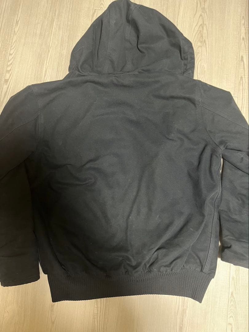 Carhartt アクティブジャケット ダック地 フルジップ 防寒 M