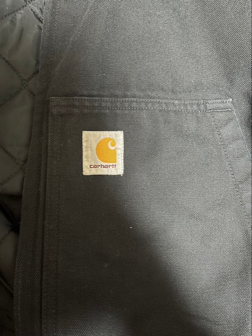 Carhartt アクティブジャケット ダック地 フルジップ 防寒 M