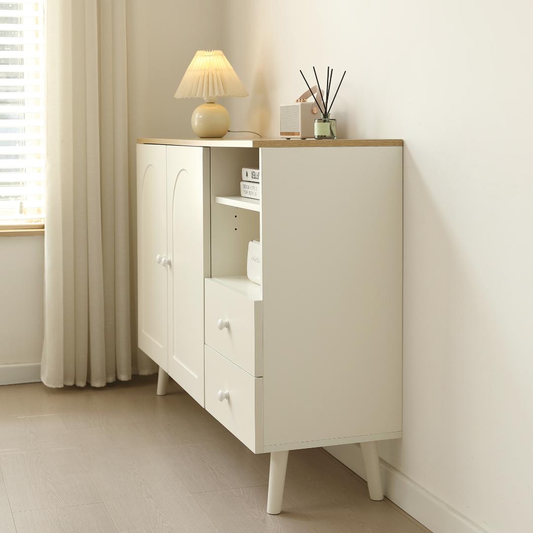 キャビネット サイドボード チェスト 収納棚 北欧おしゃれ 幅118 NxW