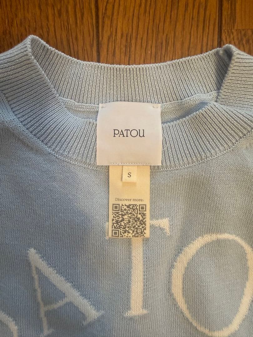 PATOU ロゴジャガードニット　S