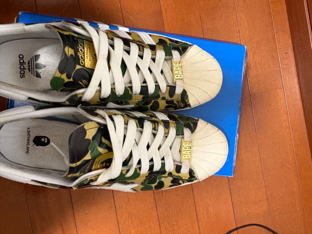 BAPE® × adidas “SUPERSTAR 80S”