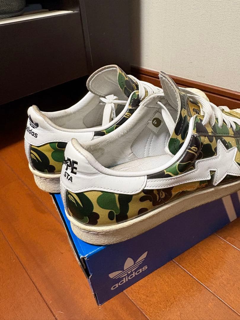 BAPE® × adidas “SUPERSTAR 80S”
