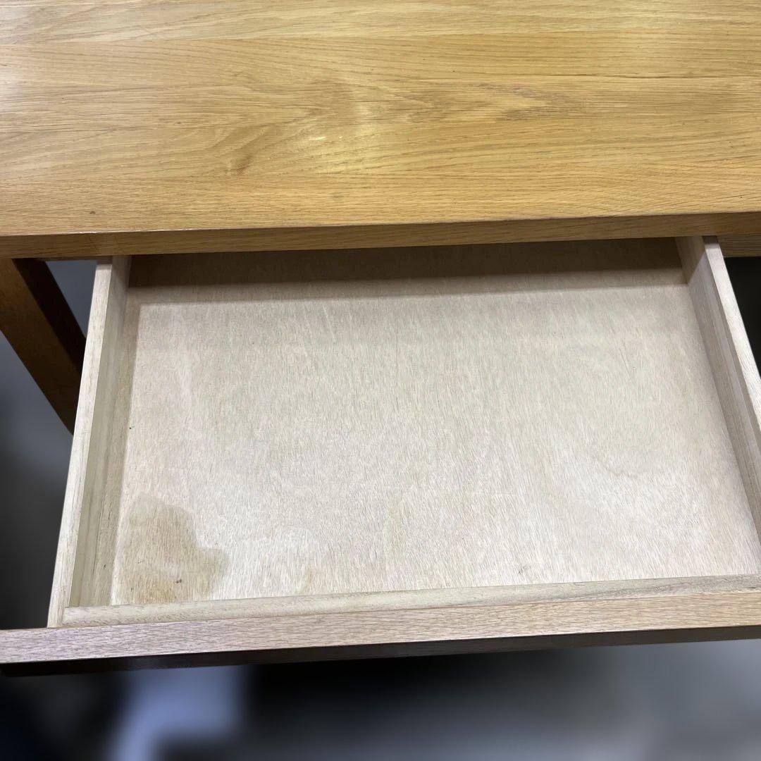 【無印良品】◇センターテーブル◆引き出し付◇オーク材