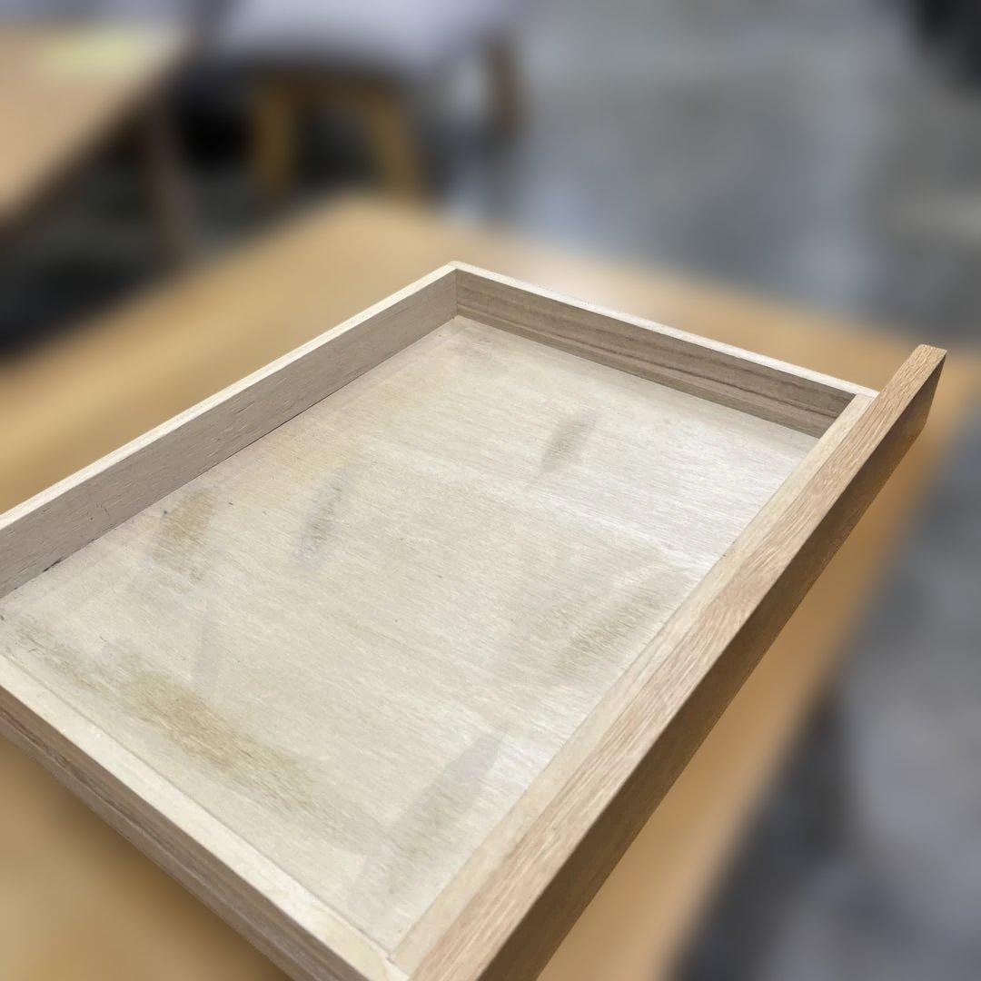 【無印良品】◇センターテーブル◆引き出し付◇オーク材