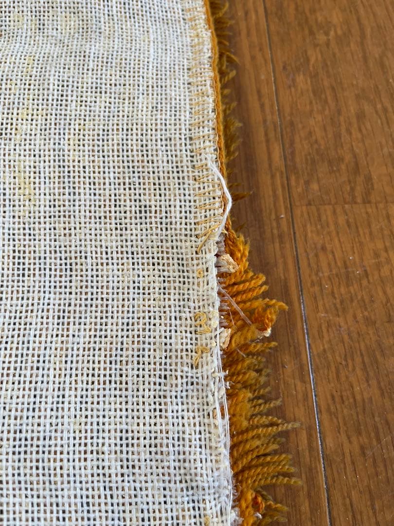 ヴィンテージ　ラグマット　シャギー　ミッドセンチュリー　北欧スタイル　モダン