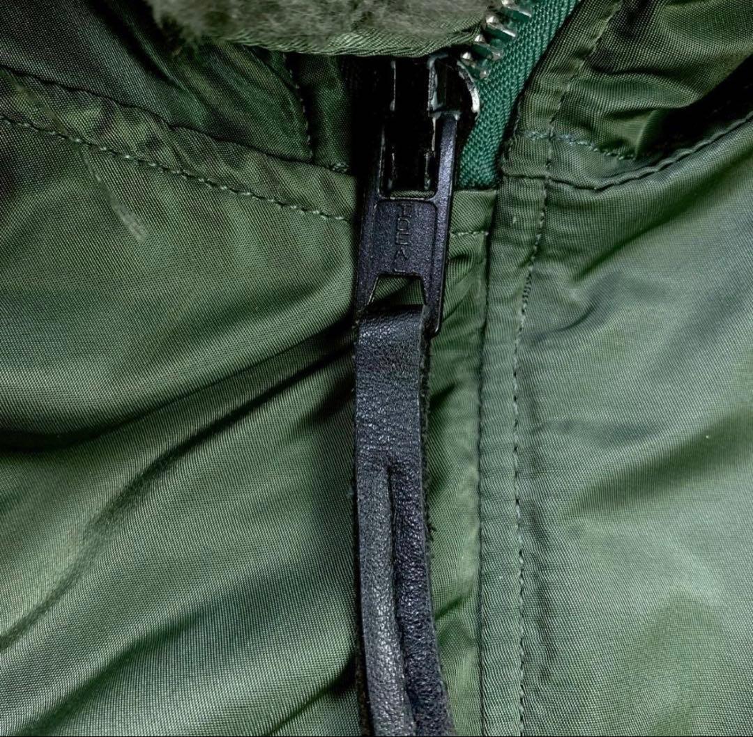 90s USA製 アルファ N-2B フライトジャケット カーキ S　D529