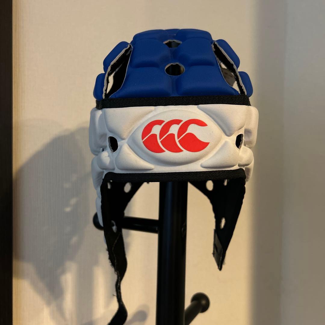 BODY ARMOUR ラグビー ヘッドギア Mサイズ 青/白