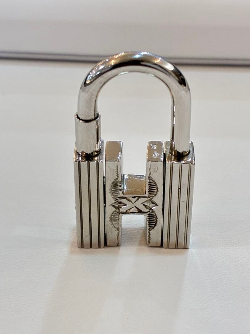 HERMES エルメス トゥアレグ カデナH字型 シルバー sv925 南京錠