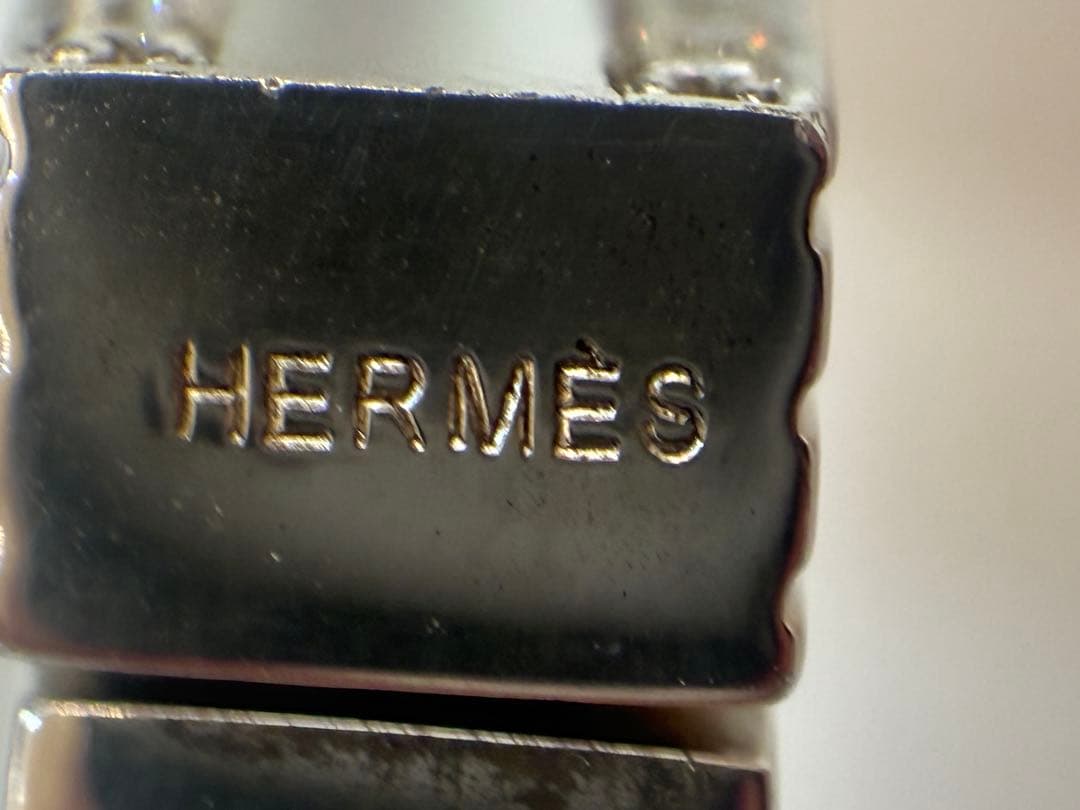 HERMES エルメス トゥアレグ カデナH字型 シルバー sv925 南京錠