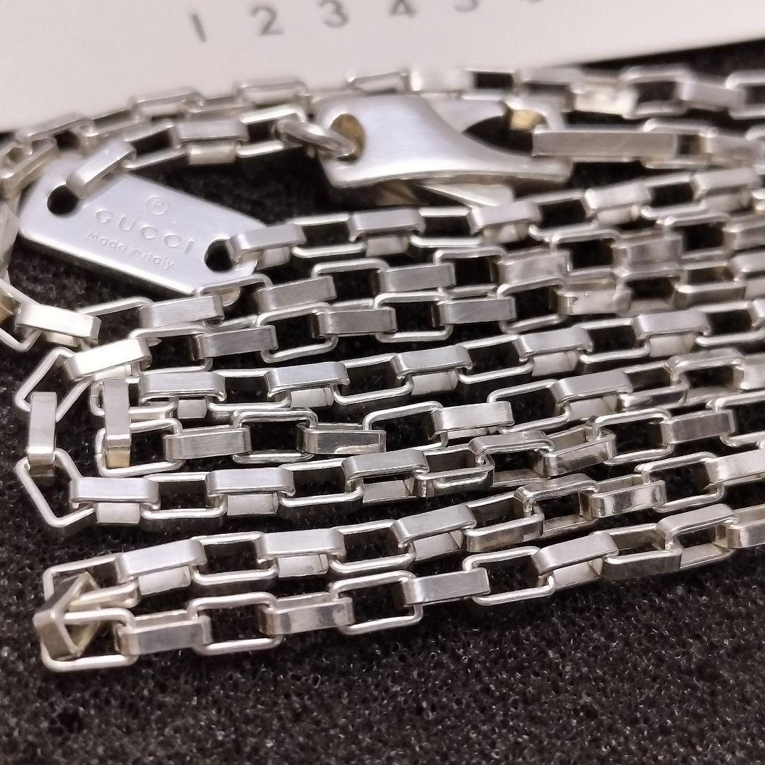 希少 60cm GUCCI グッチ ネックレス ベネチアン ボストン チェーン