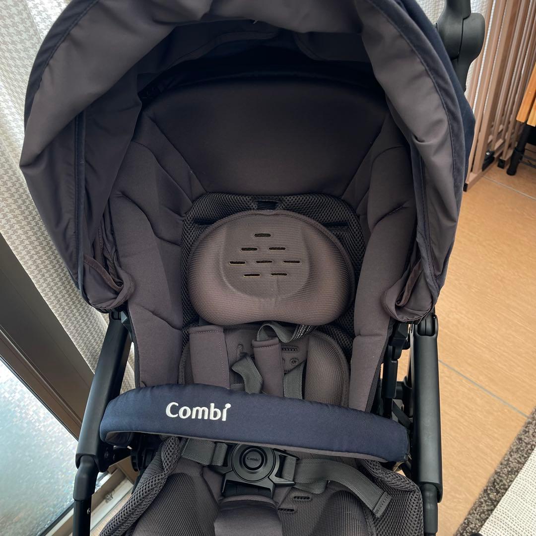 【美品】コンビ ベビーカー スゴカル minimo エッグショック DM