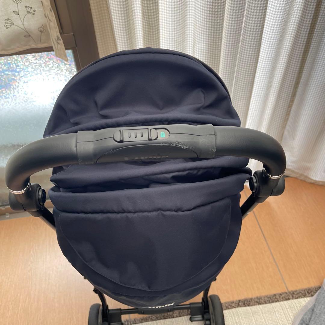 【美品】コンビ ベビーカー スゴカル minimo エッグショック DM