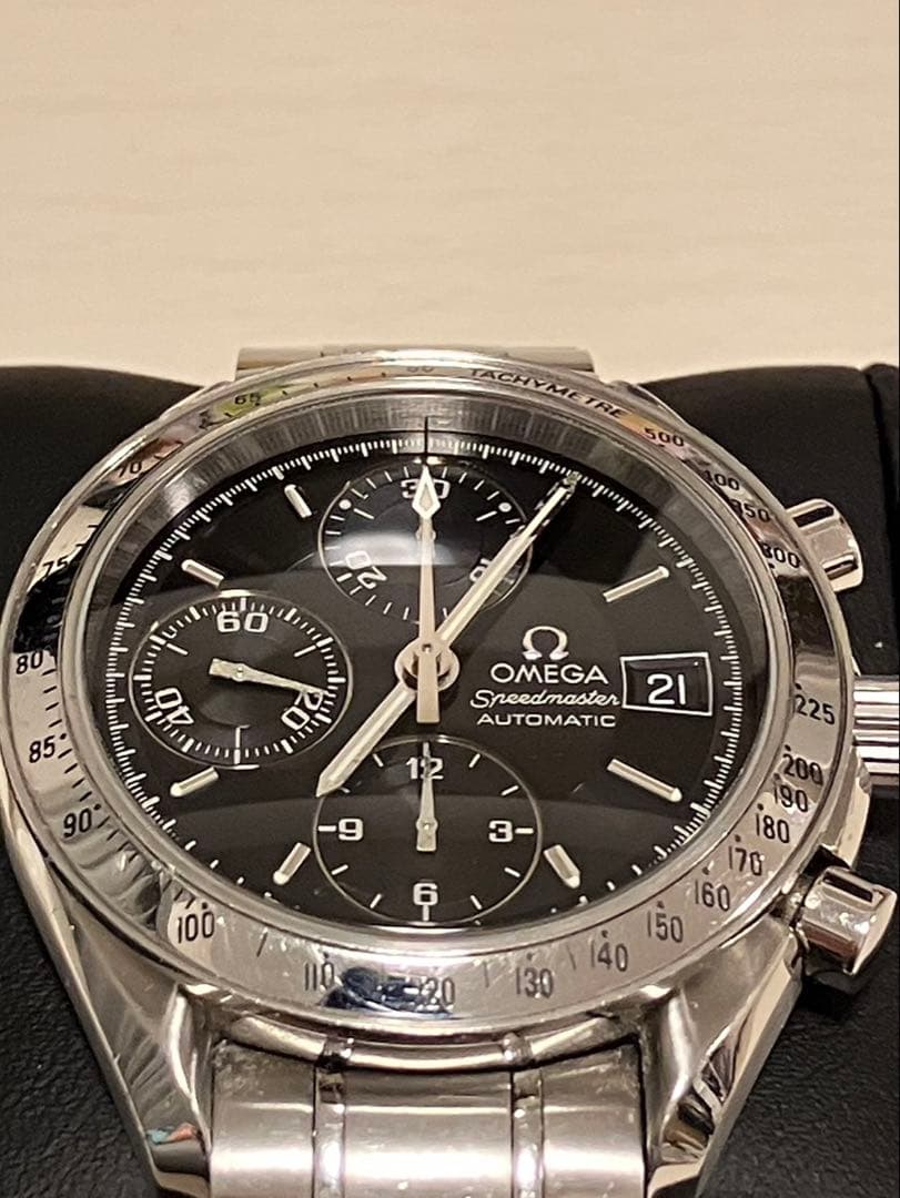 オメガ　3513.50 スピードマスター　クロノグラフ　稼働品　ブラック