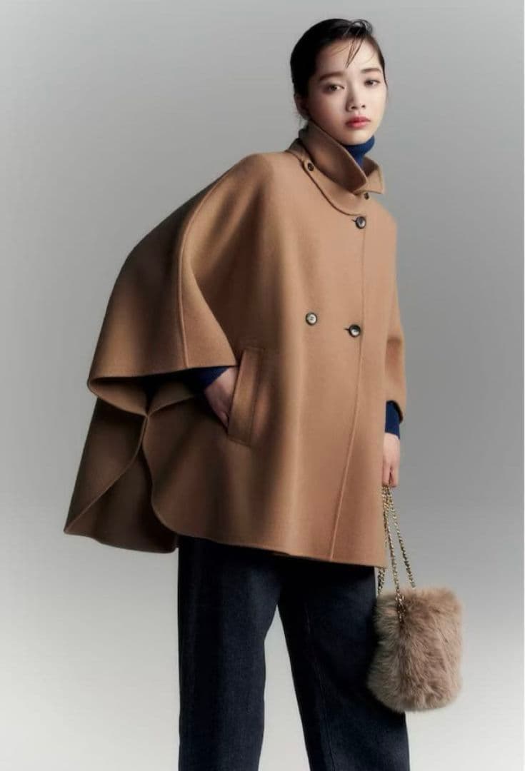 【美品】大きいサイズ44＊２３区DENIM 見上愛さん ワイドデニム