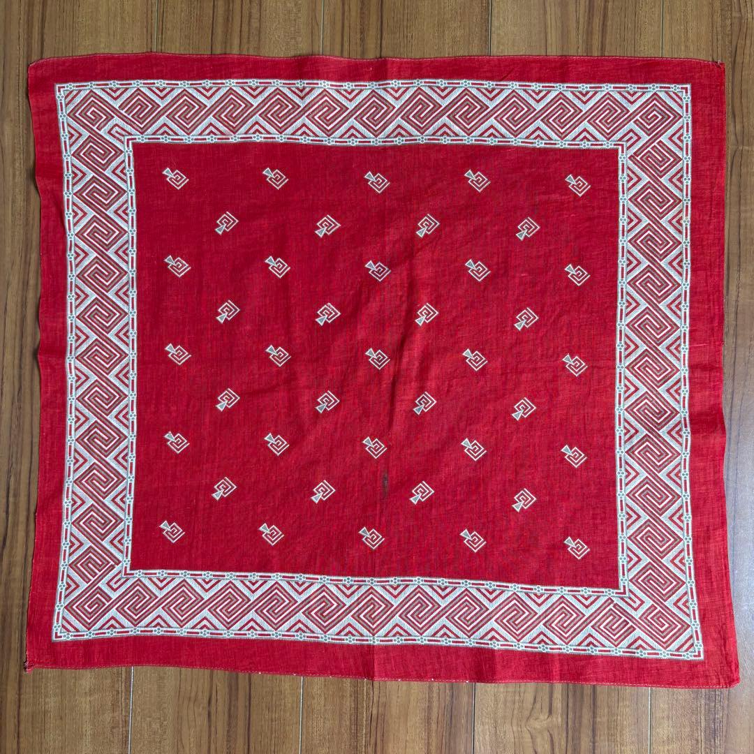 スペシャル ターキーレッド ビンテージ バンダナ vintage bandana