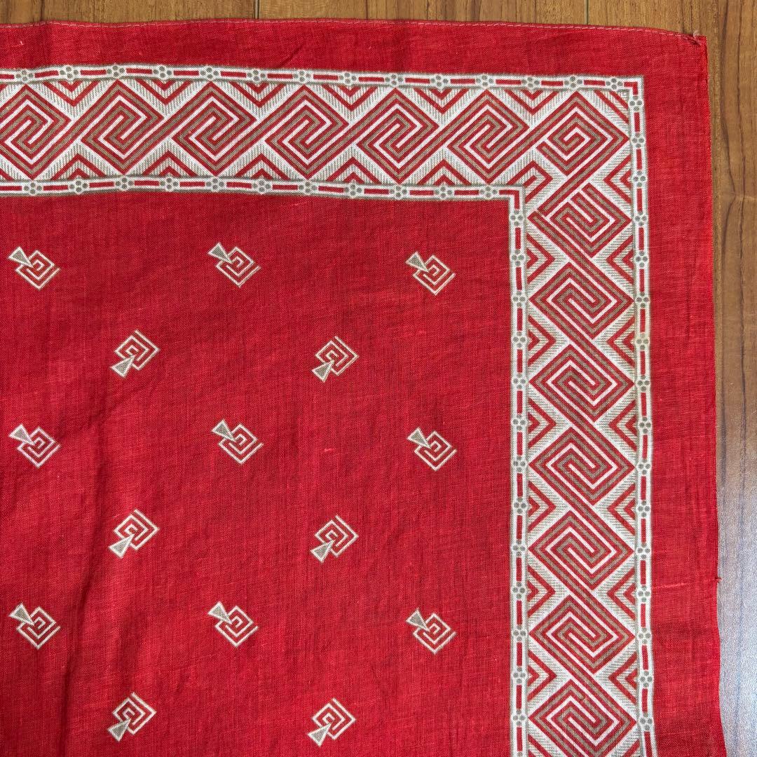 スペシャル ターキーレッド ビンテージ バンダナ vintage bandana