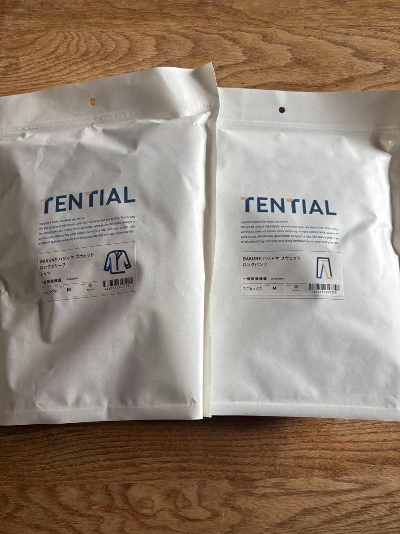 BAKUNE パジャマ スウェット 長袖 Mサイズ