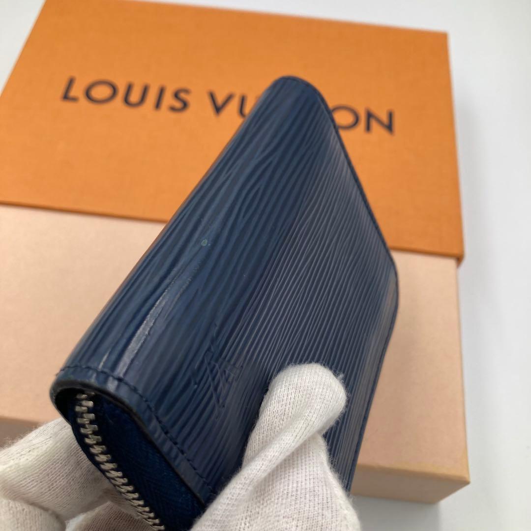 ！美品！　ルイヴィトン　ケース　エピ　ネイビー　12