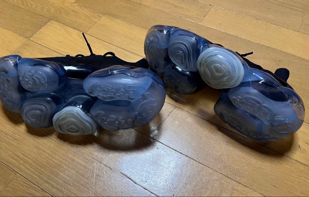 靴 grounds MOOPIE BLACK/ICE GRAY